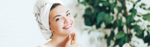 Skincare routine viso